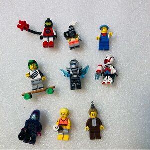 LEGO Minifigure Lot 9 Minifigures W/ Accessories M-Tron, Laser Mech, Beetlezoid
